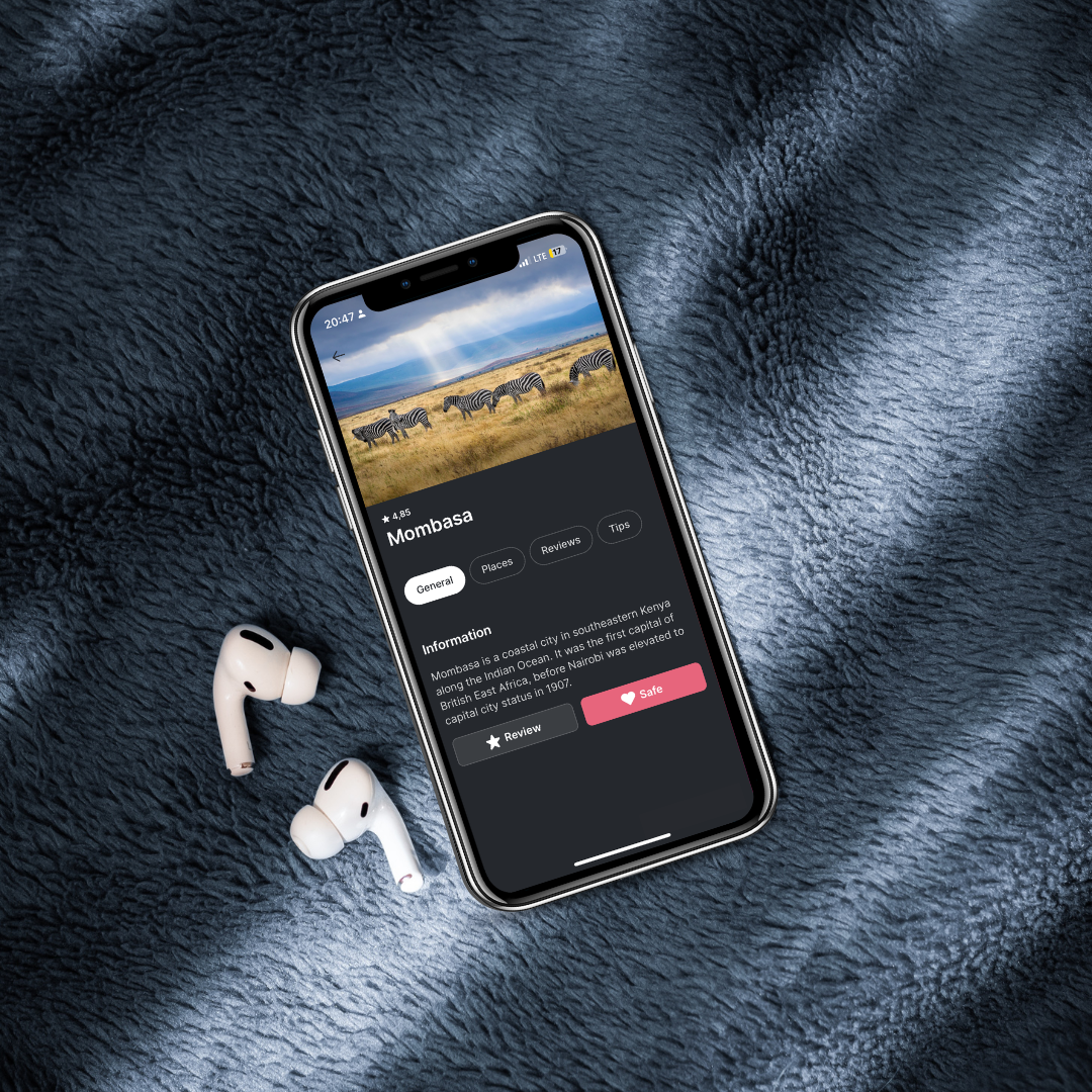 Travel Journal Ergebnis